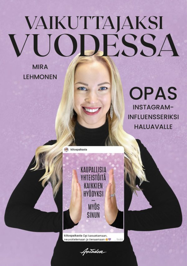 Vaikuttajaksi vuodessa on Sale