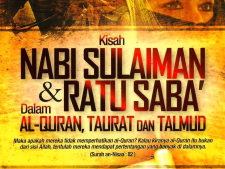 Kisah Nabi Sulaiman Dan Ratu Saba  Dalam Al-Quran, Taurat Dan Talmud Discount