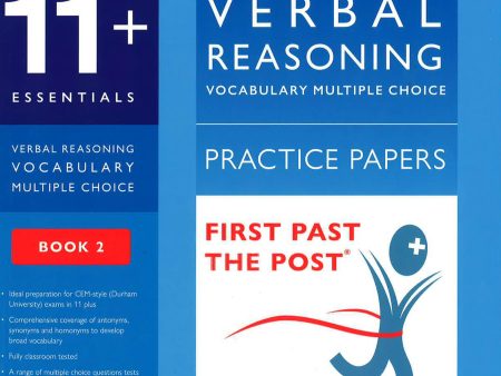 11 + Verbal Reasoning Vocab Mulitple Choice - Book 2 Discount